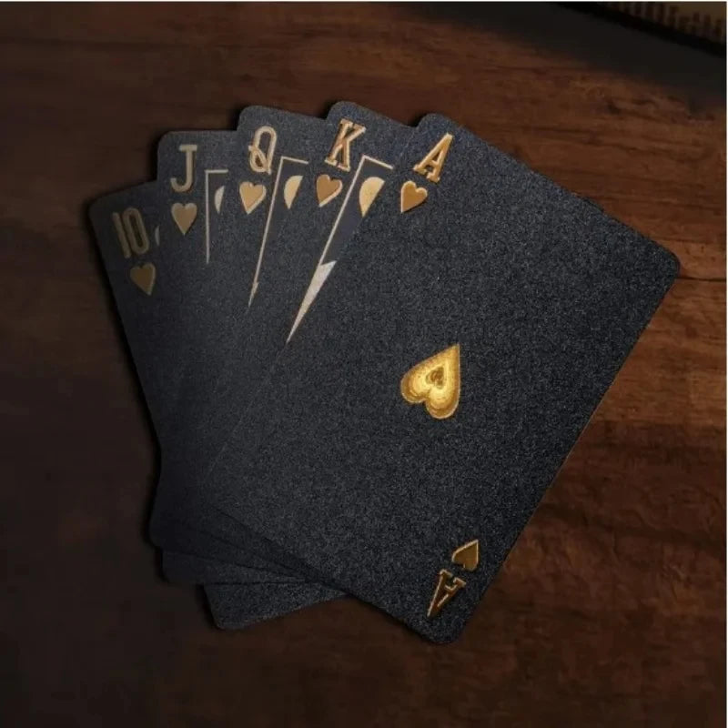 Black Gold Playing Cards