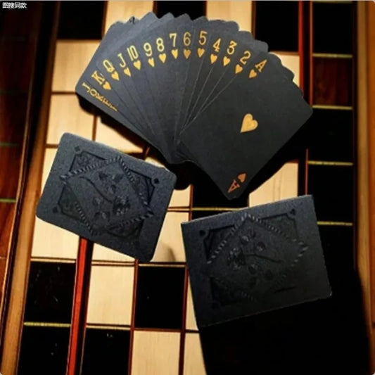 Black Gold Playing Cards